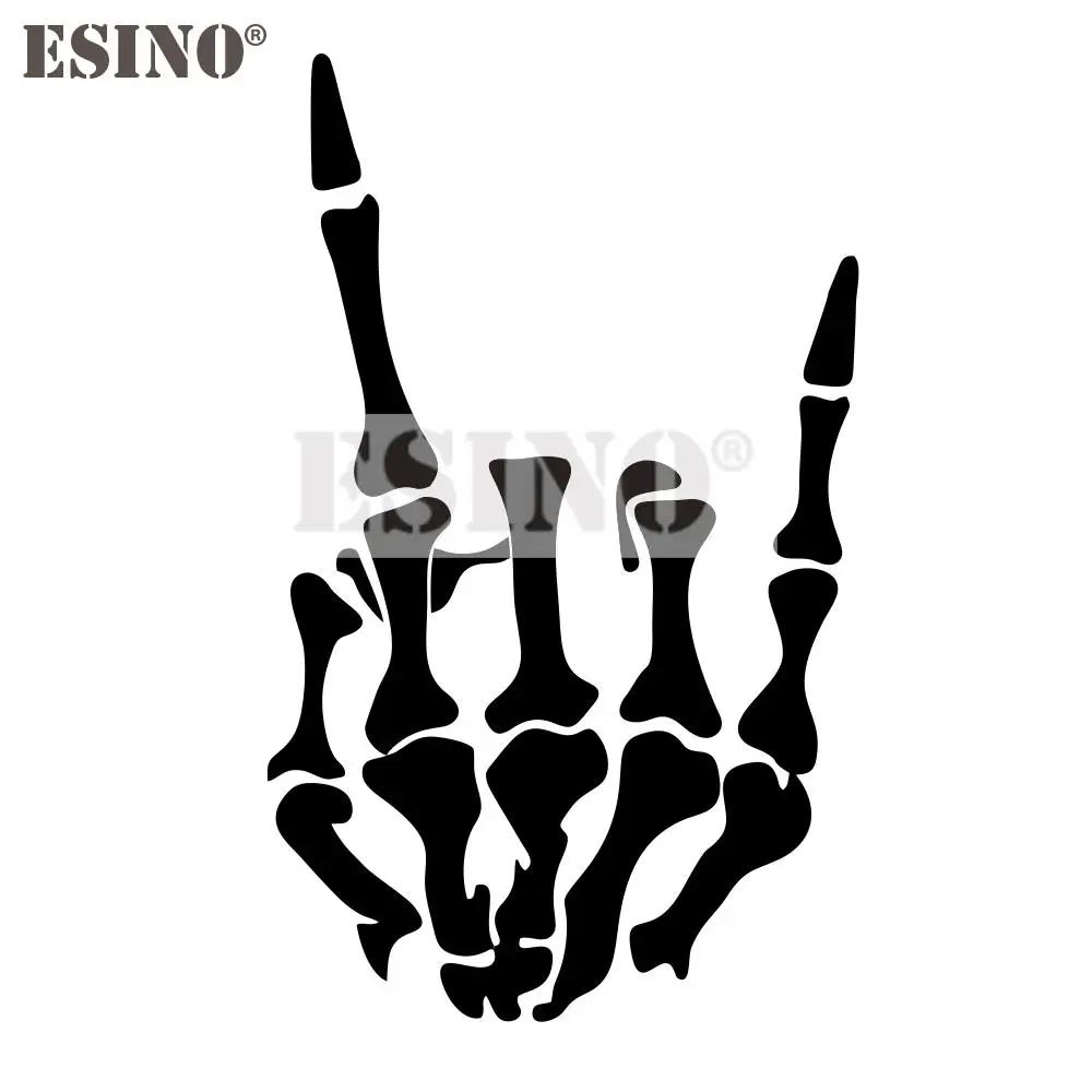 Car Styling Rock On Skeleton Hand Rock and Roll Horns Up PVC Carving Sticker Bumper Glass Body Creative Pattern Vinyl Decal
Car Styling Rock On Skeleton Hand Rock and Roll Horns Up PVC Carving Sticker Bumper Glass Body Creative Pattern Vinyl Decal