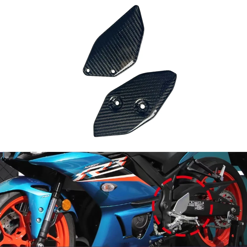 For Yamaha YZF R3 R25 MT-03 MT03 2019-2025 Motorcycle Carbon Fiber Foot Guard Pedal Accessories 
For Yamaha YZF R3 R25 MT-03 MT03 2019-2025 Motorcycle Carbon Fiber Foot Guard Pedal Accessories