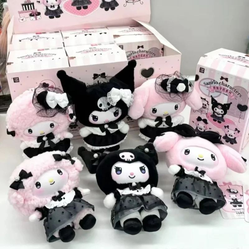 Toptoy Sanrio Characters Sisters Outfit Series Blind Box Plush Vinyl Doll Surprise Box Bag Pendant Cute Girl'S Birthday Gift Toy
Toptoy Sanrio Characters Sisters Outfit Series Blind Box Plush Vinyl Doll Surprise Box Bag Pendant Cute Girl'S Birthday Gift Toy