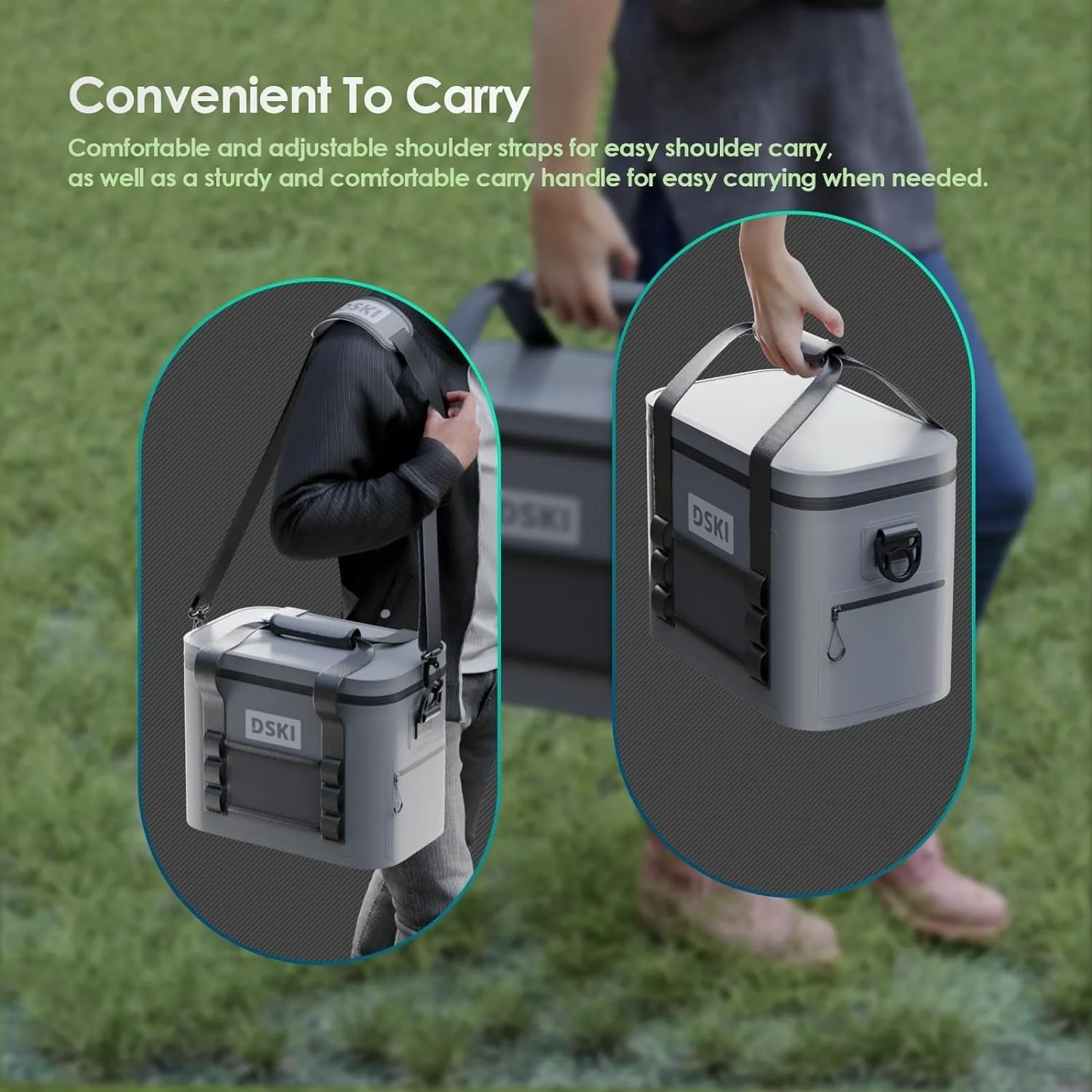 Shoulder strap insulated lunch bag, lightweight and leak proof, suitable for work, camping, beach, and both men and women
Shoulder strap insulated lunch bag, lightweight and leak proof, suitable for work, camping, beach, and both men and women