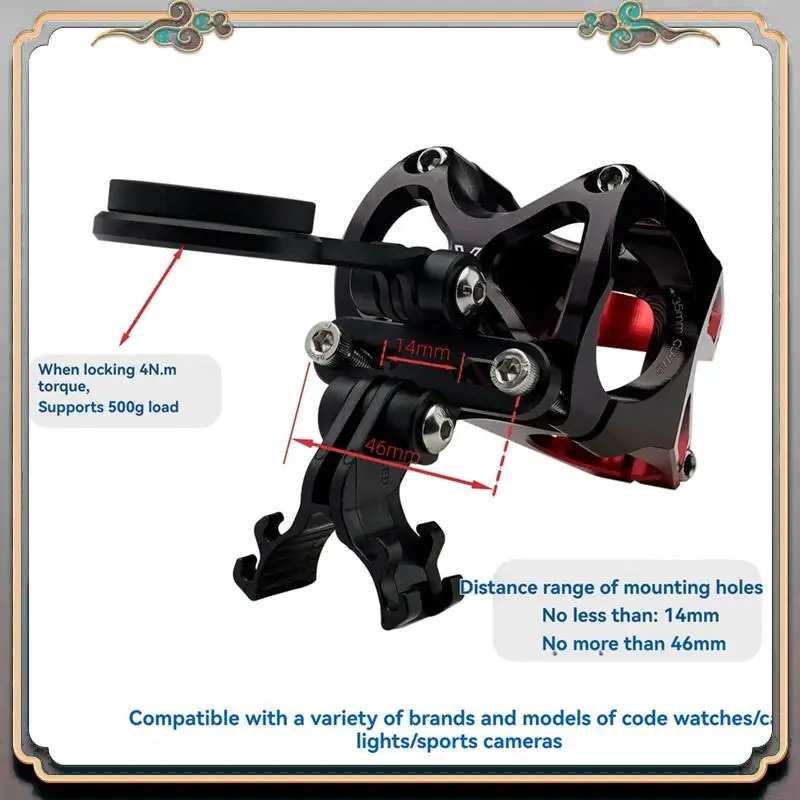 Durable Bicycle Stem Mount Bicycle Computer Mount Holder Bike Speedometer Extension Holder Bracket Bicycle Extension Bracket
Durable Bicycle Stem Mount Bicycle Computer Mount Holder Bike Speedometer Extension Holder Bracket Bicycle Extension Bracket
