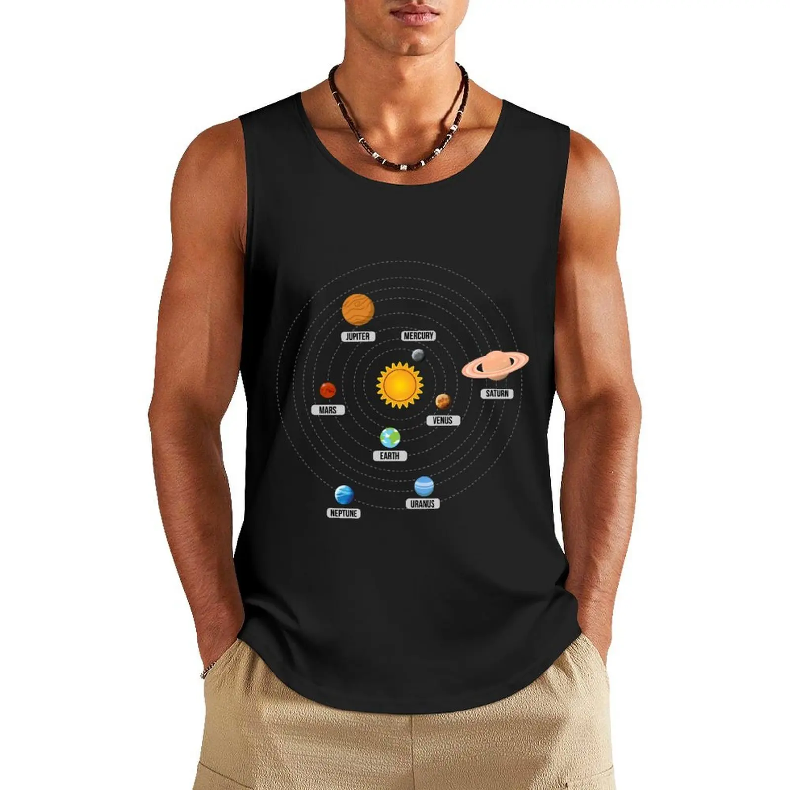 Planets of the Solar System Art Tank Top Men's summer clothes bodybuilding men clothes sports vest gym clothes man
Planets of the Solar System Art Tank Top Men's summer clothes bodybuilding men clothes sports vest gym clothes man