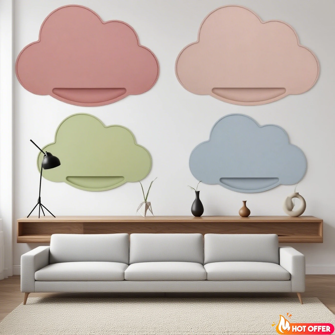 Dishes Placemat Silicone Cloud Non-slip Baby For Feeding Placemat Plate Kids Mat Plate Children's Shape Portable Tableware 1pc
Dishes Placemat Silicone Cloud Non-slip Baby For Feeding Placemat Plate Kids Mat Plate Children's Shape Portable Tableware 1pc