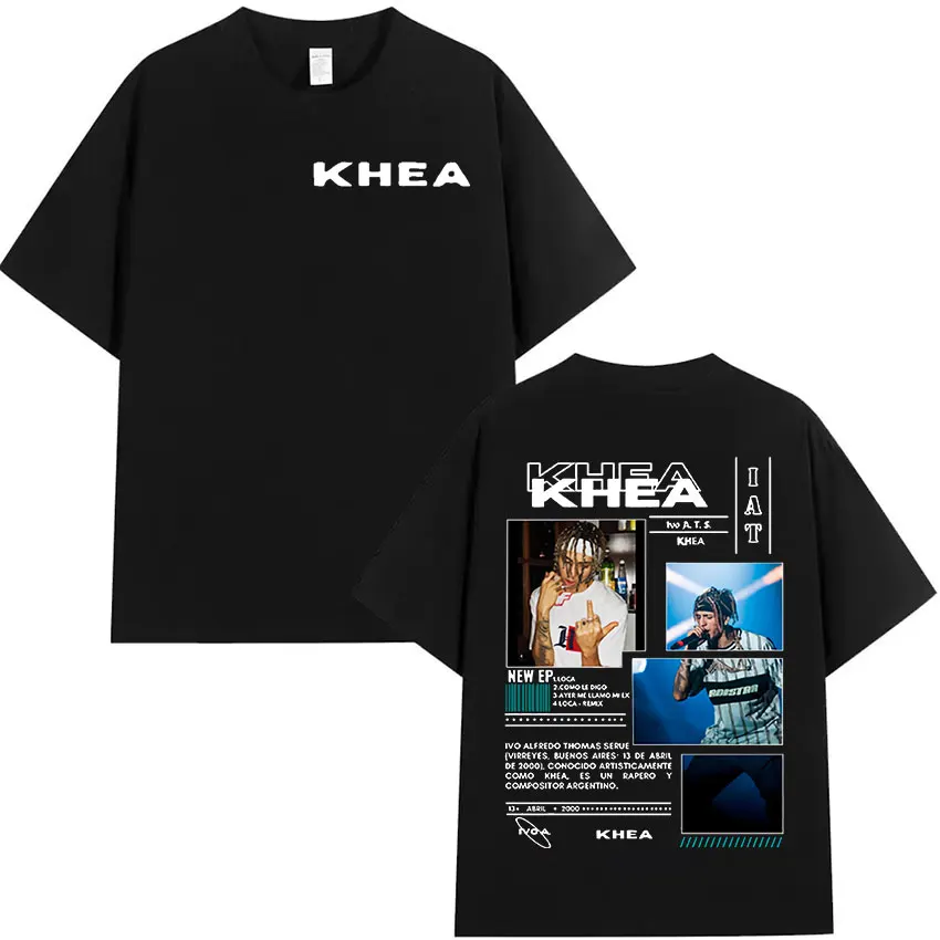 Rapper KHEA IAT TOUR 2025 Album Graphic T Shirts Men's Hip Hop Vintage Cotton Short Sleeve T-shirt Y2k Man Street Clothing Tees
Rapper KHEA IAT TOUR 2025 Album Graphic T Shirts Men's Hip Hop Vintage Cotton Short Sleeve T-shirt Y2k Man Street Clothing Tees