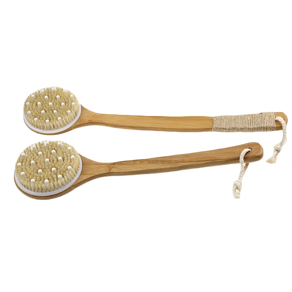 1pc AntiSlip Shower Brush MultiPurpose Scrubber Bristle Back Bathing Bamboo LongHandle SoftBristle SkinFriendly BodySmooth 
1pc AntiSlip Shower Brush MultiPurpose Scrubber Bristle Back Bathing Bamboo LongHandle SoftBristle SkinFriendly BodySmooth