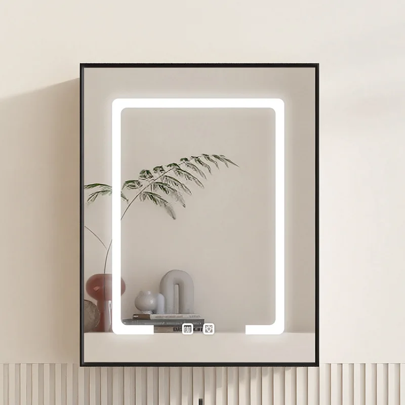 15 * 23 Inch Bathroom Mirror Cabinet Storage Mirror Box with Sensor Light Aluminum Alloy Waterproof and Moisture-proof Storage
15 * 23 Inch Bathroom Mirror Cabinet Storage Mirror Box with Sensor Light Aluminum Alloy Waterproof and Moisture-proof Storage