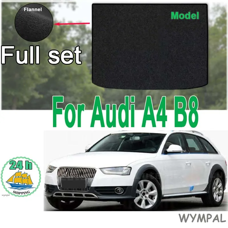Velour matsTrunk Mat For Audi A4 B8 2010-2014 Liner Tray Trunk Pad Accessories
Velour matsTrunk Mat For Audi A4 B8 2010-2014 Liner Tray Trunk Pad Accessories
