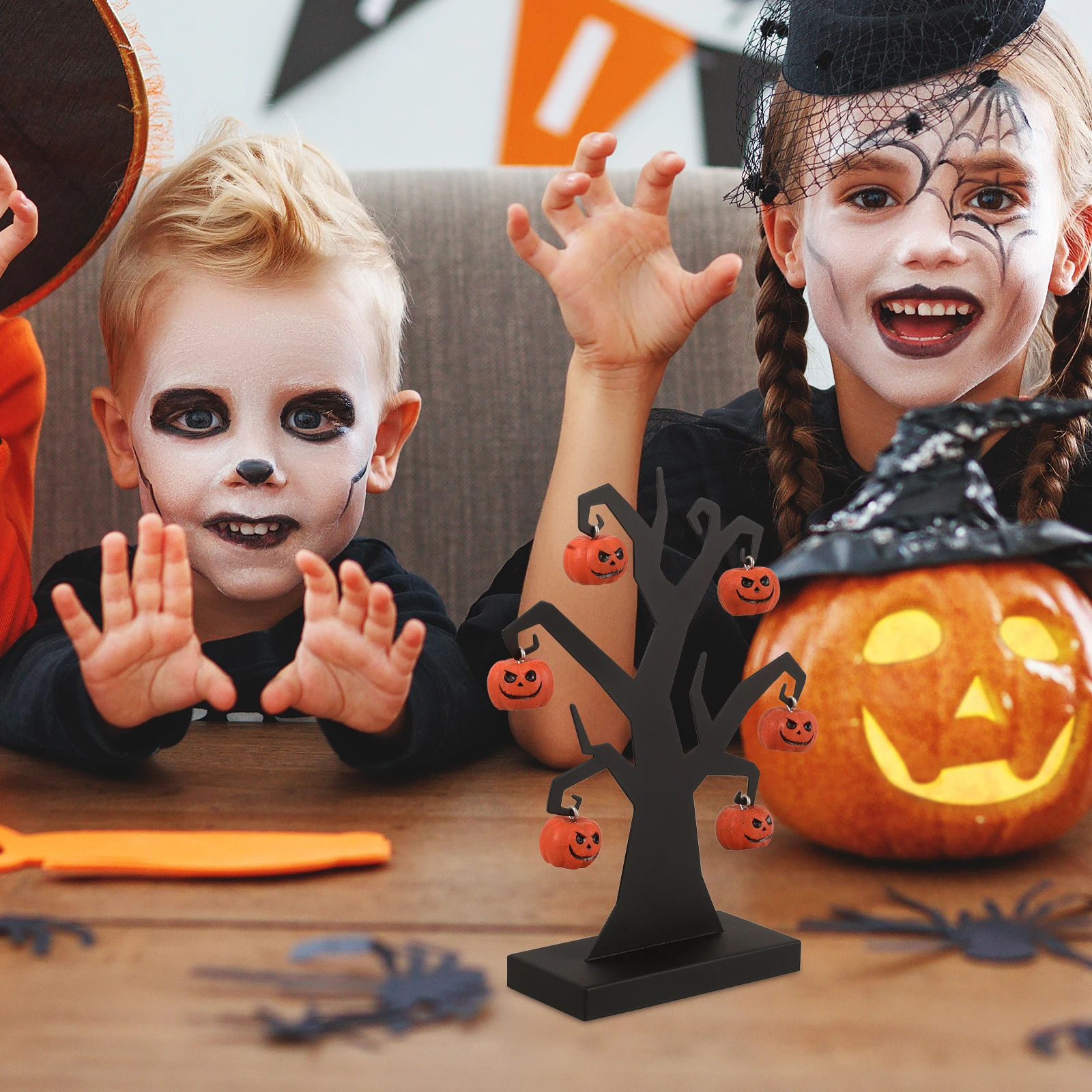 Тыква Призрак Дерево Нить Хэллоуин Центральная часть Железная столешница Украшение комнаты Дисплей Аксессуары для дома Мини-модель
Тыква Призрак Дерево Нить Хэллоуин Центральная часть Железная столешница Украшение комнаты Дисплей Аксессуары для дома Мини-модель