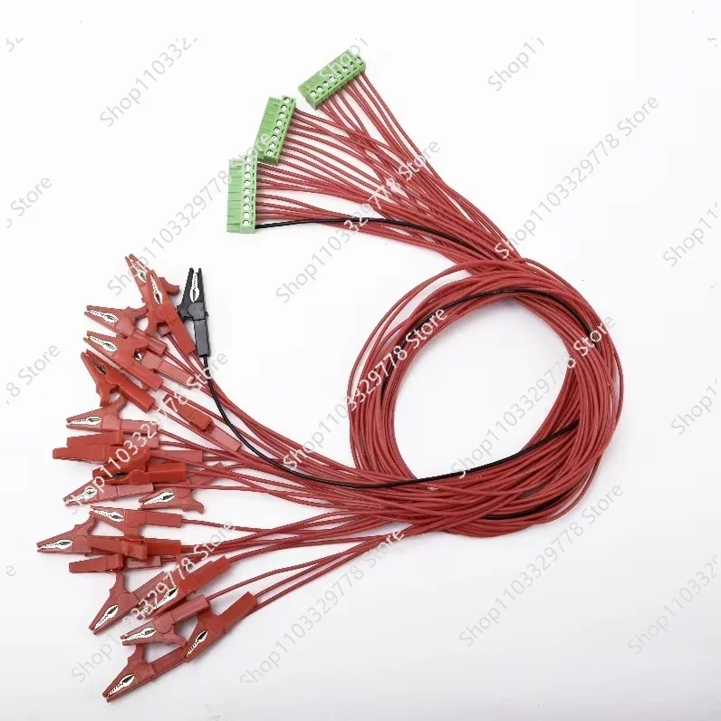 Intelligent equalizer crocodile clip cable spacing 5.08MM high temperature resistance 1 meter length standard
Intelligent equalizer crocodile clip cable spacing 5.08MM high temperature resistance 1 meter length standard