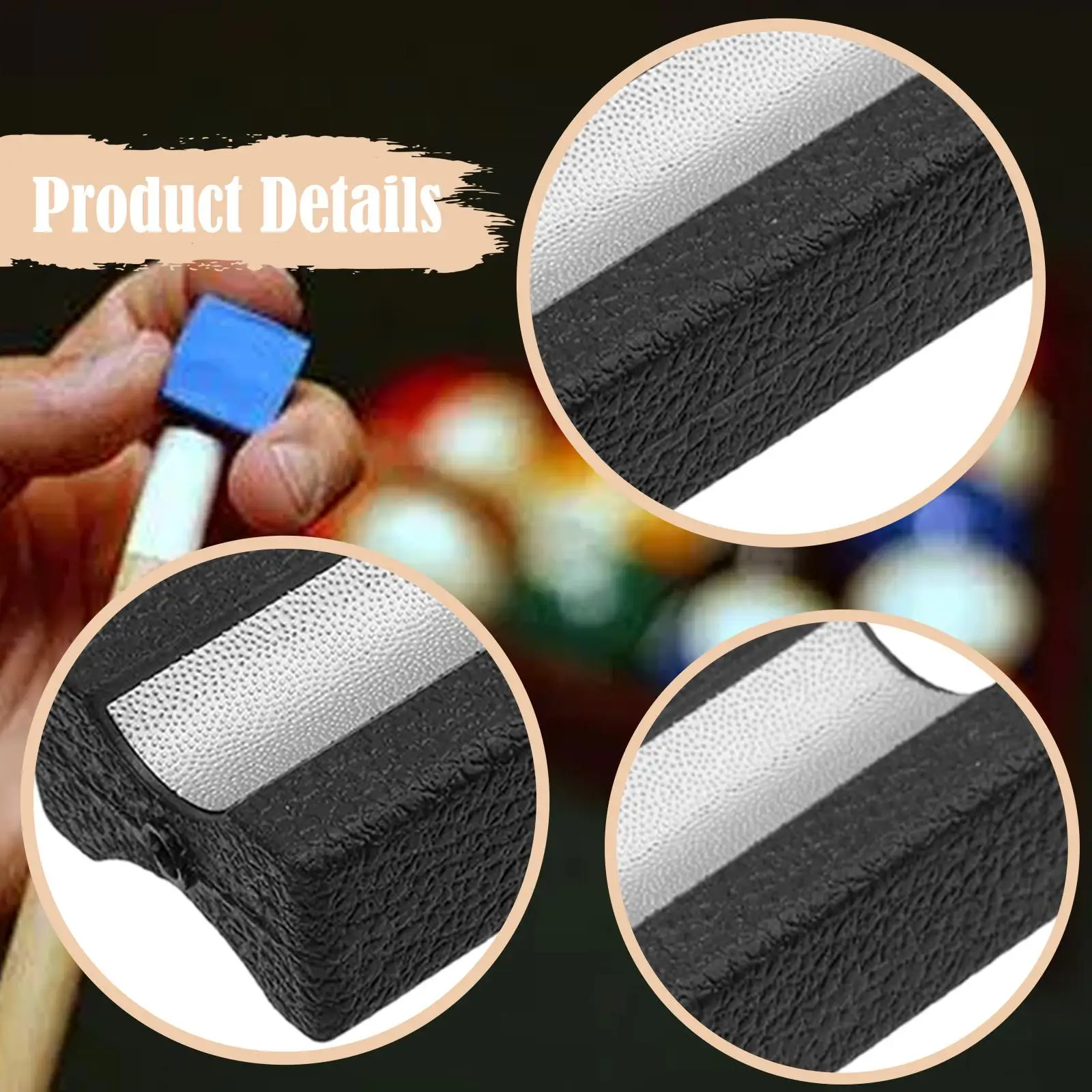2Pcs Pool Cue Tip Shaper Replacement Burnisher Rapid Repair Tool Pool Stick Shaper
2Pcs Pool Cue Tip Shaper Replacement Burnisher Rapid Repair Tool Pool Stick Shaper