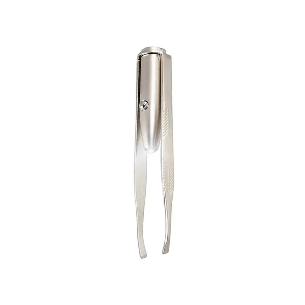 Eyebrow Tweezer Built-in Light Hair Removal Compact Portable Light Eyelash Tweezer Push Button On Off Switch Makeup Tool
Eyebrow Tweezer Built-in Light Hair Removal Compact Portable Light Eyelash Tweezer Push Button On Off Switch Makeup Tool