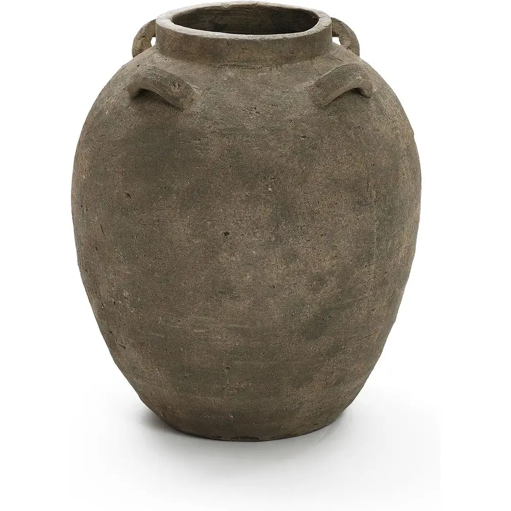 15 Inch Tall Brown Terracotta Cauldron Vase, Rustic Floor Vase for Living Room Decor, Vintage Round Pottery Vase Accents for Hom
15 Inch Tall Brown Terracotta Cauldron Vase, Rustic Floor Vase for Living Room Decor, Vintage Round Pottery Vase Accents for Hom