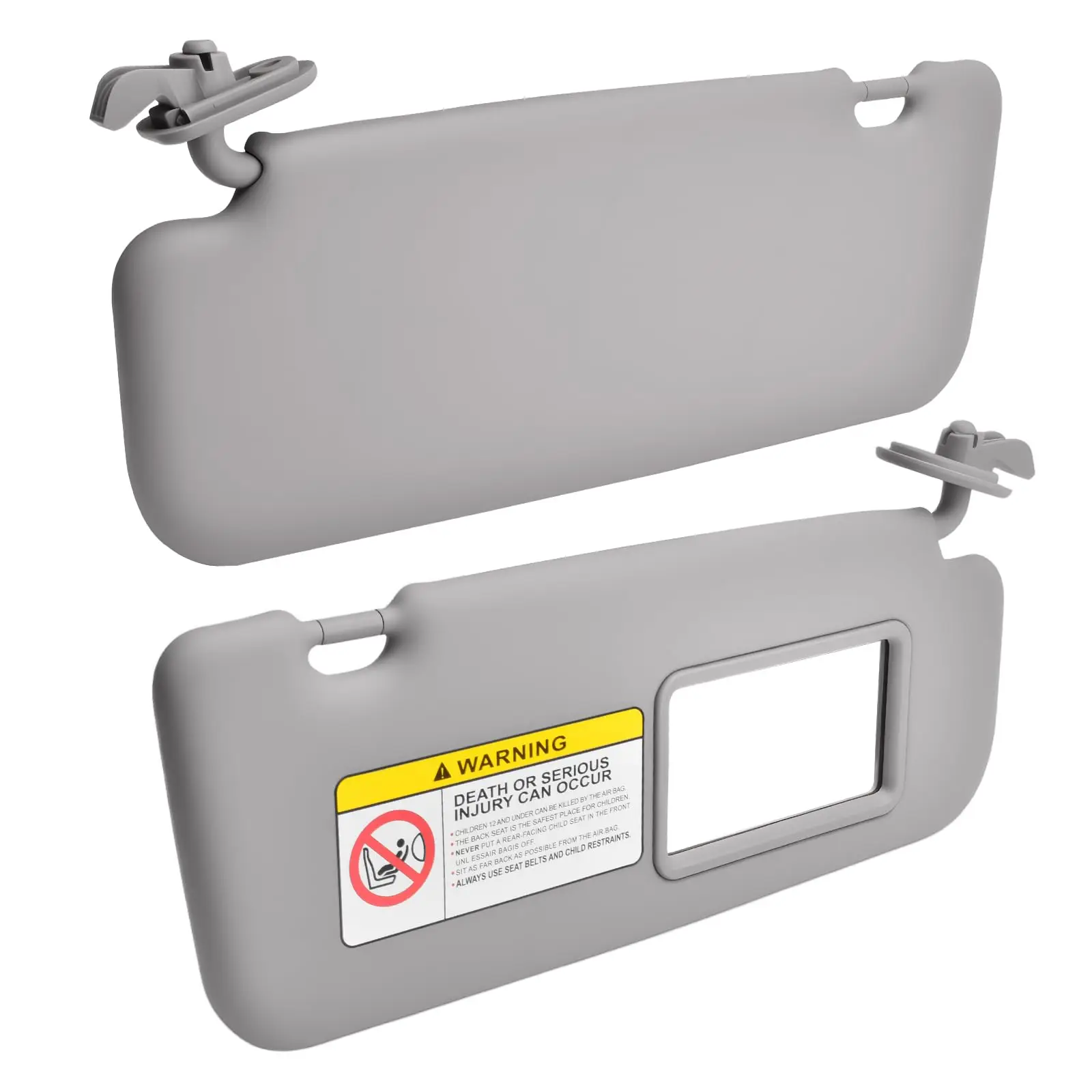 2 Pcs Grey Sun Visor For Hyundai Accent 1E 2011-2015 Driver Passenger Side With Mirror
2 Pcs Grey Sun Visor For Hyundai Accent 1E 2011-2015 Driver Passenger Side With Mirror