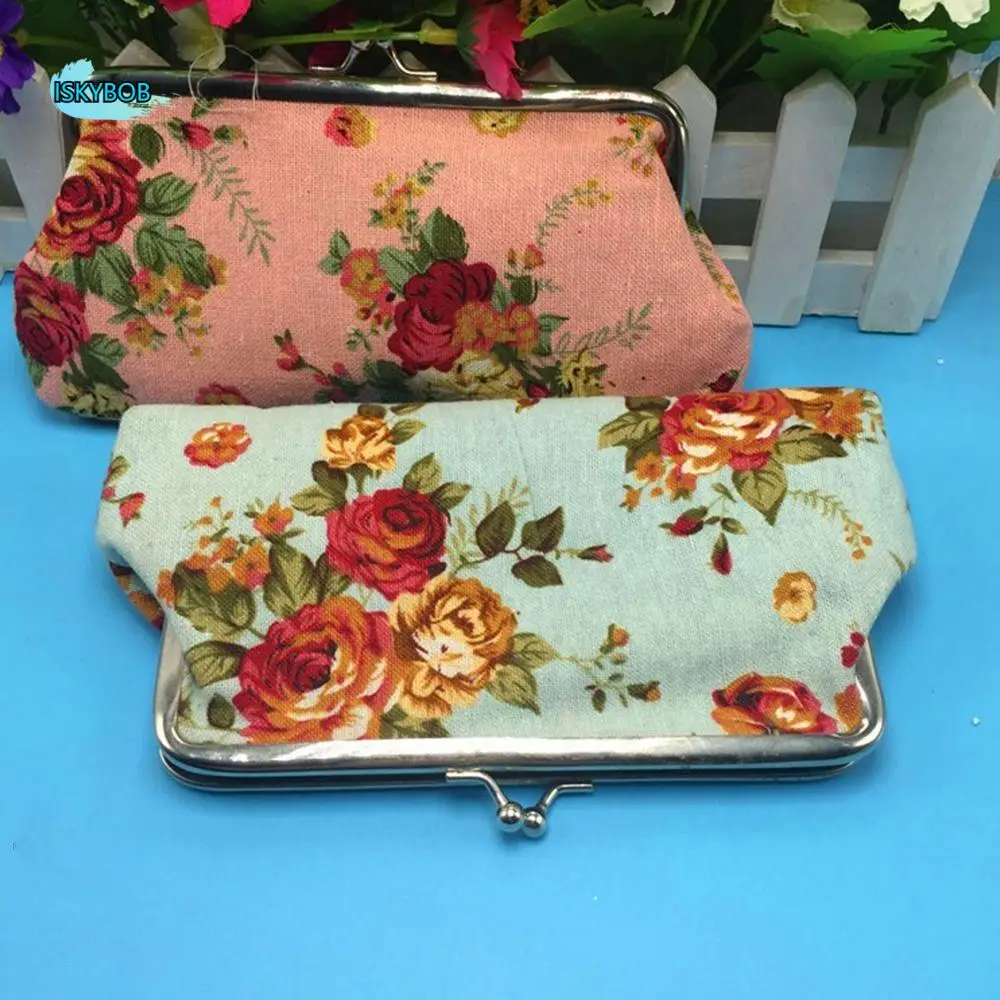 Creative Retro Long Kiss Lock Wallet Vintage Flower Floral Coin Purse Small Wallet Credit Card Holder Money Clutch Bag Travel
Creative Retro Long Kiss Lock Wallet Vintage Flower Floral Coin Purse Small Wallet Credit Card Holder Money Clutch Bag Travel