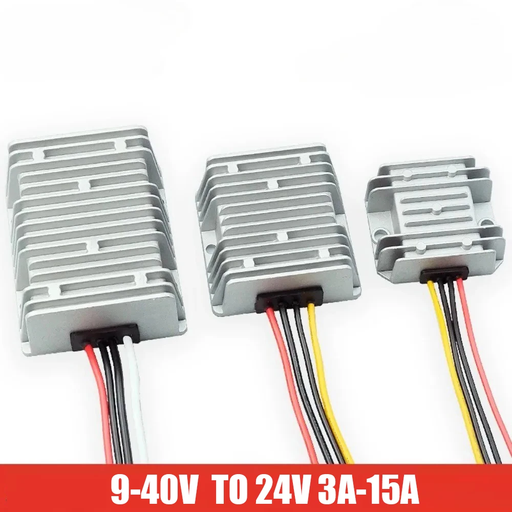 DC 9-40V 14.6V 19V 28V to DC 24V 2A 3A 6A 10A 15A Voltage Stabilizer Boost Buck Converter Regulator Transformer Car Power Supply
DC 9-40V 14.6V 19V 28V to DC 24V 2A 3A 6A 10A 15A Voltage Stabilizer Boost Buck Converter Regulator Transformer Car Power Supply
