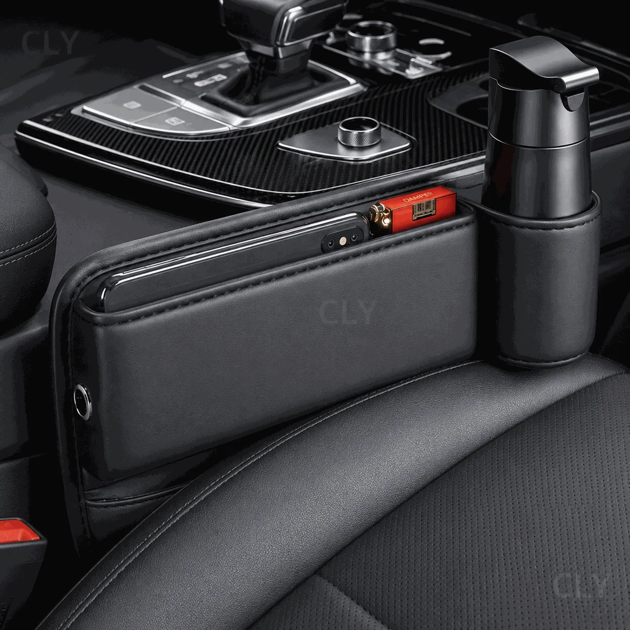 Car Seat Gap Water Cup Holder Leather Universal Crevice Side Storage Box Driver Front Auto Seat Gap Filler Organizer In the Car
Car Seat Gap Water Cup Holder Leather Universal Crevice Side Storage Box Driver Front Auto Seat Gap Filler Organizer In the Car