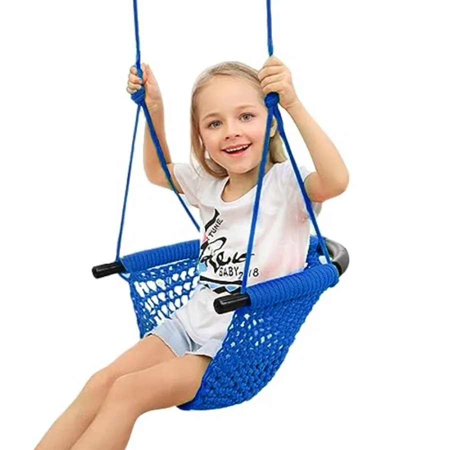 Swing Seat for Heavy Duty Rope Play Secure Swing SetPerfect for Indoor Outdoor Playground Home Tree with Snap Hooks and Swing S
Swing Seat for Heavy Duty Rope Play Secure Swing SetPerfect for Indoor Outdoor Playground Home Tree with Snap Hooks and Swing S