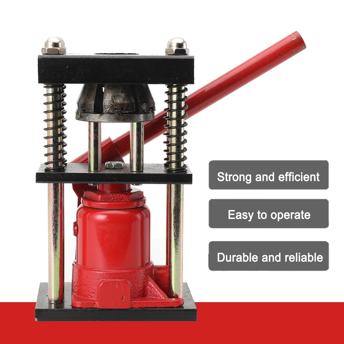 Manual Benchtop Hydraulic Bottle Jack Hose Crimper High Pressure Sprayer Hose Pressing Hydraulic Clamping Tools
Manual Benchtop Hydraulic Bottle Jack Hose Crimper High Pressure Sprayer Hose Pressing Hydraulic Clamping Tools