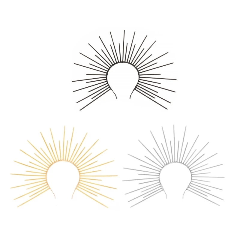 652F Elegant Radiance Crowns Wedding Headband Baroque Tiaras Hairband Women Accessories Cosplay Costume Props Church Hairband
652F Elegant Radiance Crowns Wedding Headband Baroque Tiaras Hairband Women Accessories Cosplay Costume Props Church Hairband