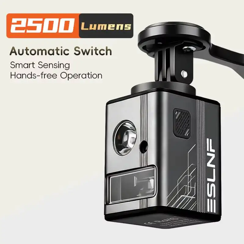 ESLNF Smart Bicycle Headlight 2500 Lumens Cut Off Line Anti Glare Bike Front Light 5000Mah Auto Sensor Cycling Equipment
ESLNF Smart Bicycle Headlight 2500 Lumens Cut Off Line Anti Glare Bike Front Light 5000Mah Auto Sensor Cycling Equipment