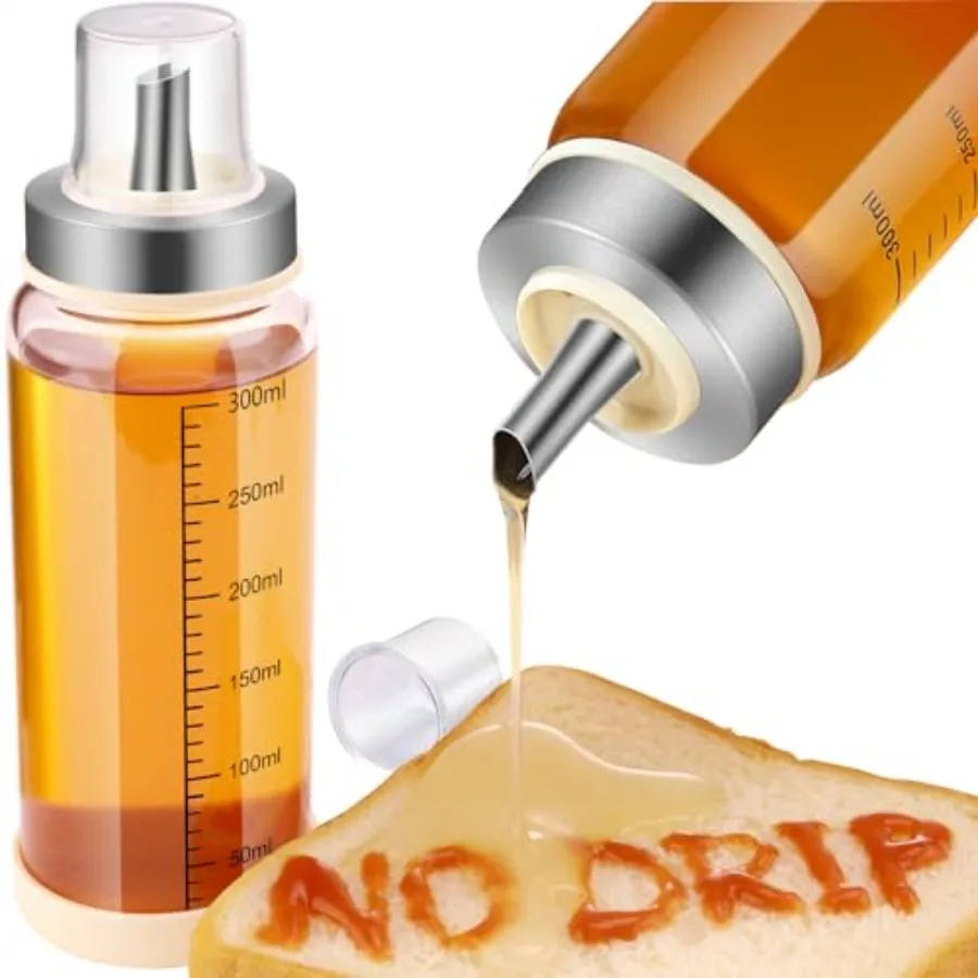 Honey Dispenser No Drip, Maple Syrup Dispenser, Olecranon design, automatic reflux Honey Jar with Stand, Beautiful Bottle Pot,
Honey Dispenser No Drip, Maple Syrup Dispenser, Olecranon design, automatic reflux Honey Jar with Stand, Beautiful Bottle Pot,