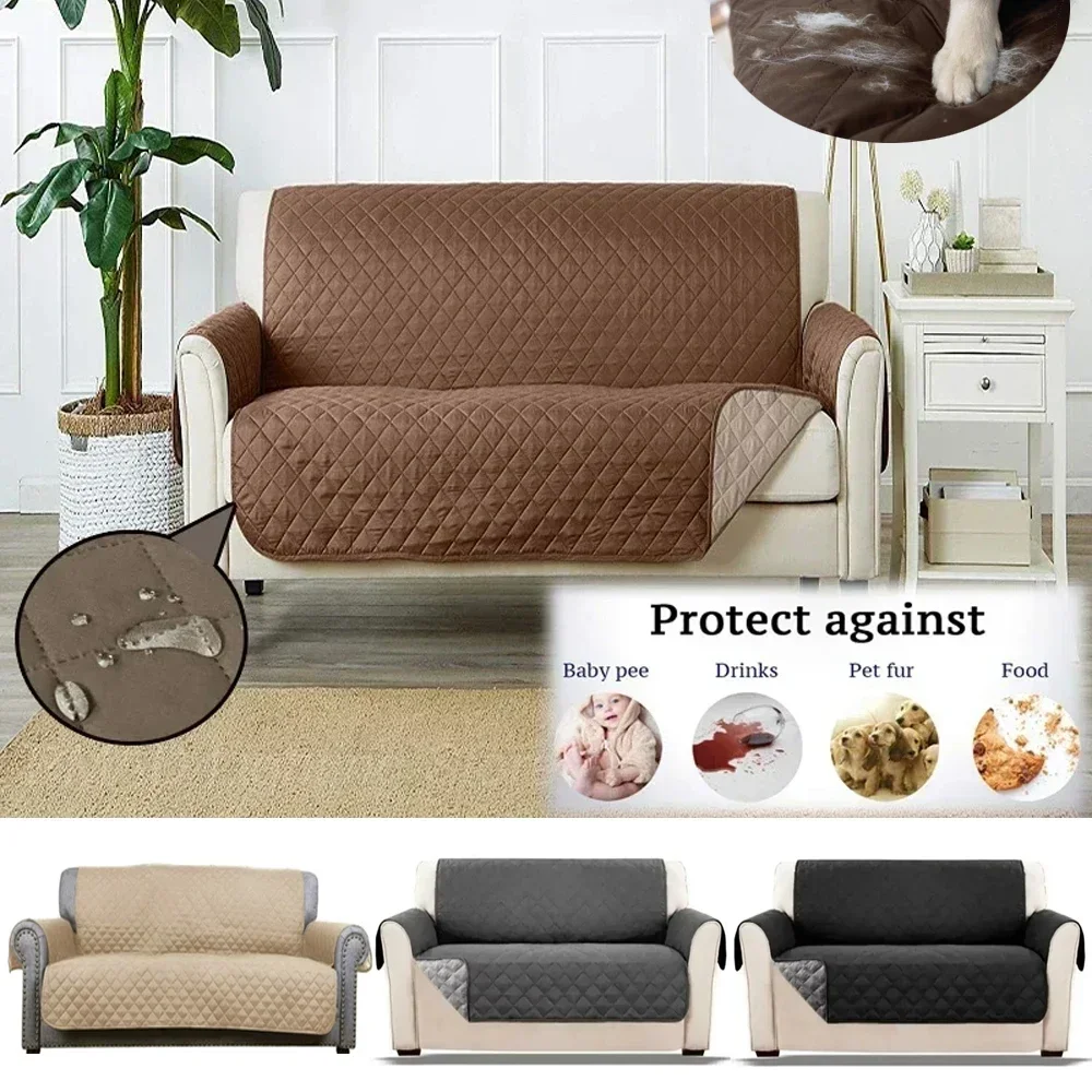 Waterproof Sofa Cover Quilted Anti-wear Couch Cover for Dog Pet Kids Recliner Armchair Furniture Slipcovers 1/2/3 Seater Protect
Waterproof Sofa Cover Quilted Anti-wear Couch Cover for Dog Pet Kids Recliner Armchair Furniture Slipcovers 1/2/3 Seater Protect