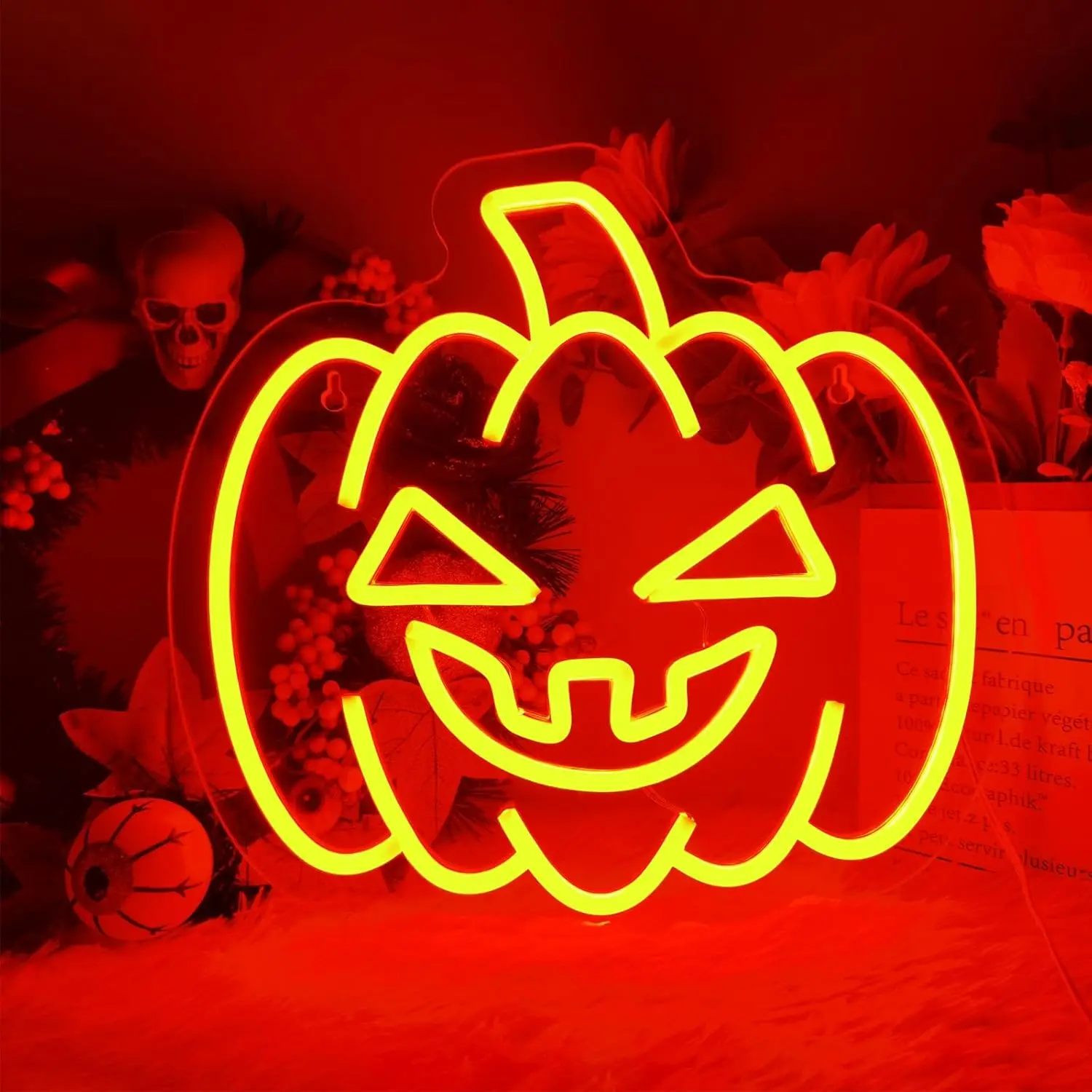 Halloween Pumpkin Neon Signs LED Neon Light Sign Light Up Neon Signs Wall Decor for Game Room Home BarMan Cave Bar Decor Bistro
Halloween Pumpkin Neon Signs LED Neon Light Sign Light Up Neon Signs Wall Decor for Game Room Home BarMan Cave Bar Decor Bistro