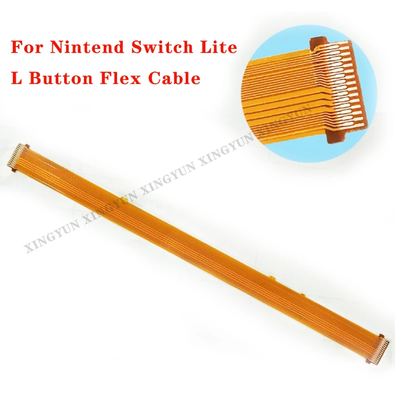 NEW For Switch Lite L Button Flex Cable for Nintend Switch Lite Motherboard Power Connector Ribbon Cable Internal Replacement
NEW For Switch Lite L Button Flex Cable for Nintend Switch Lite Motherboard Power Connector Ribbon Cable Internal Replacement