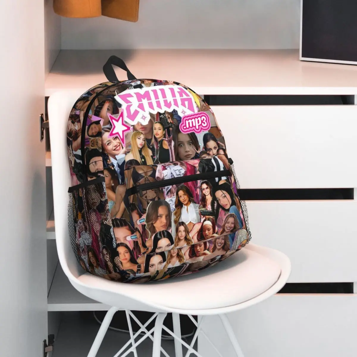 MP3 Emilia Mernes Студенческий рюкзак Школьная сумка Походный дорожный рюкзак для мужчин и женщин Модная сумка для книг Сумки на плечо
MP3 Emilia Mernes Студенческий рюкзак Школьная сумка Походный дорожный рюкзак для мужчин и женщин Модная сумка для книг Сумки на плечо