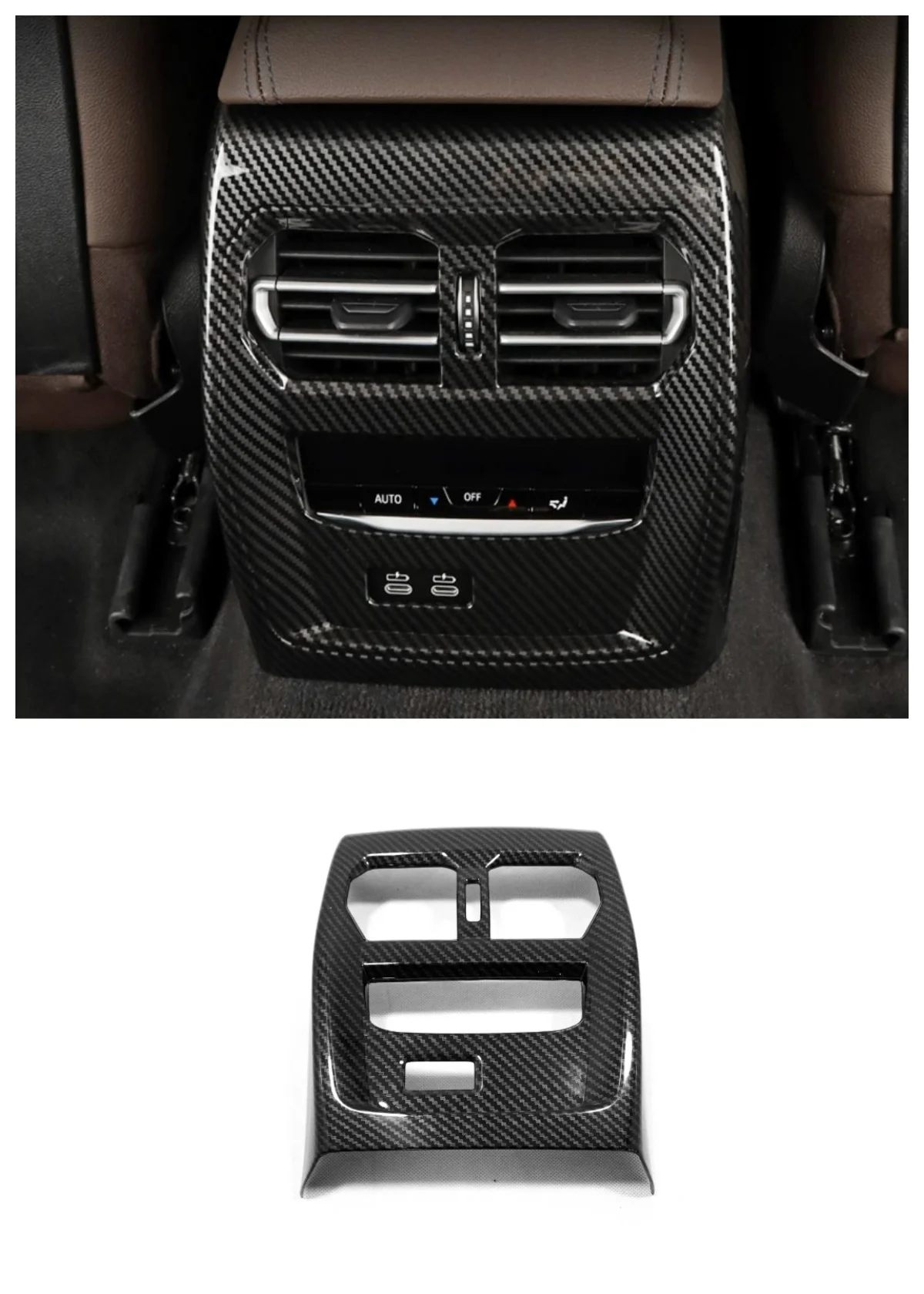 Applicable to the decorative frame of the 2019 BMW 3 Series rear air outlet panel
Applicable to the decorative frame of the 2019 BMW 3 Series rear air outlet panel