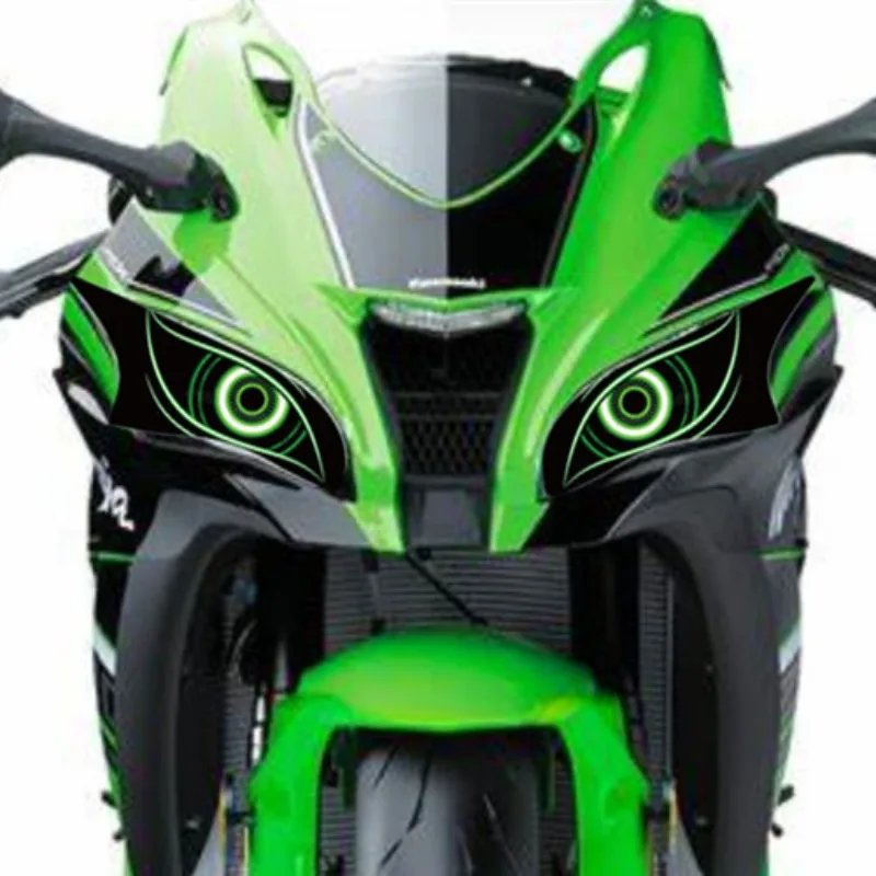 For KAWASAKI ZX-10R ZX10R ZX 10R 2016-2017 Motorcycle Accessories Front Fairing Headlight Sticker Guard Sticker - 4
For KAWASAKI ZX-10R ZX10R ZX 10R 2016-2017 Motorcycle Accessories Front Fairing Headlight Sticker Guard Sticker - 4