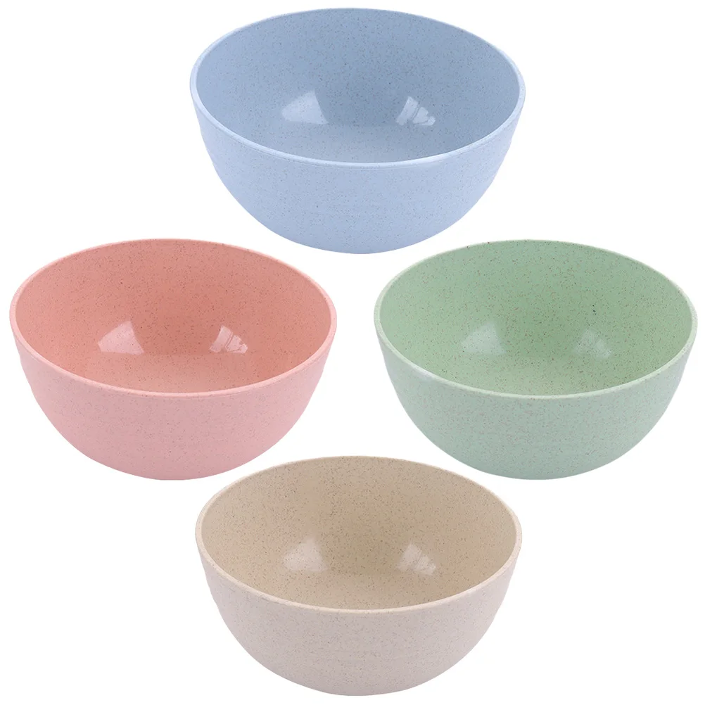 4 Pcs Straw Salad Bowl Set Thickened Material Non Slip Bottom Easy Clean Large Mixing Food Serving Noodle Bowl Kitchen
4 Pcs Straw Salad Bowl Set Thickened Material Non Slip Bottom Easy Clean Large Mixing Food Serving Noodle Bowl Kitchen