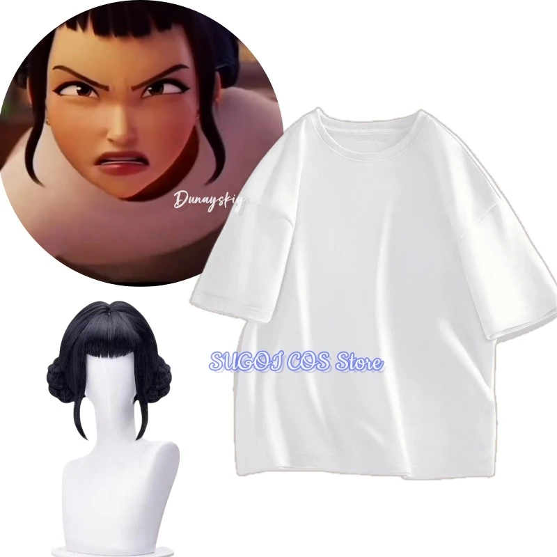 Demon Huntrix Zoey Cosplay KPOP Girls Group Stage Hunters Cosplay White Shirt Uniform Halloween Party Outfit For Woman 2025
Demon Huntrix Zoey Cosplay KPOP Girls Group Stage Hunters Cosplay White Shirt Uniform Halloween Party Outfit For Woman 2025