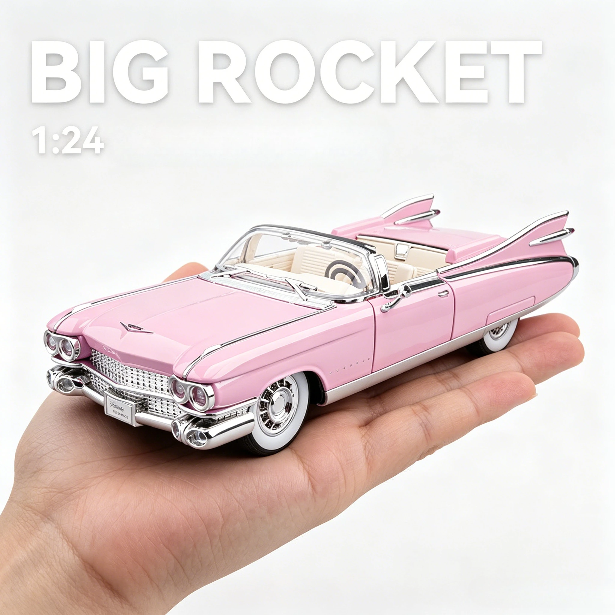 1:24 Eldorado Biarritz 1959 Series 62 Classic Car Alloy Diecast Model Collect Hobby Model Ornaments Gift For Childrens
1:24 Eldorado Biarritz 1959 Series 62 Classic Car Alloy Diecast Model Collect Hobby Model Ornaments Gift For Childrens