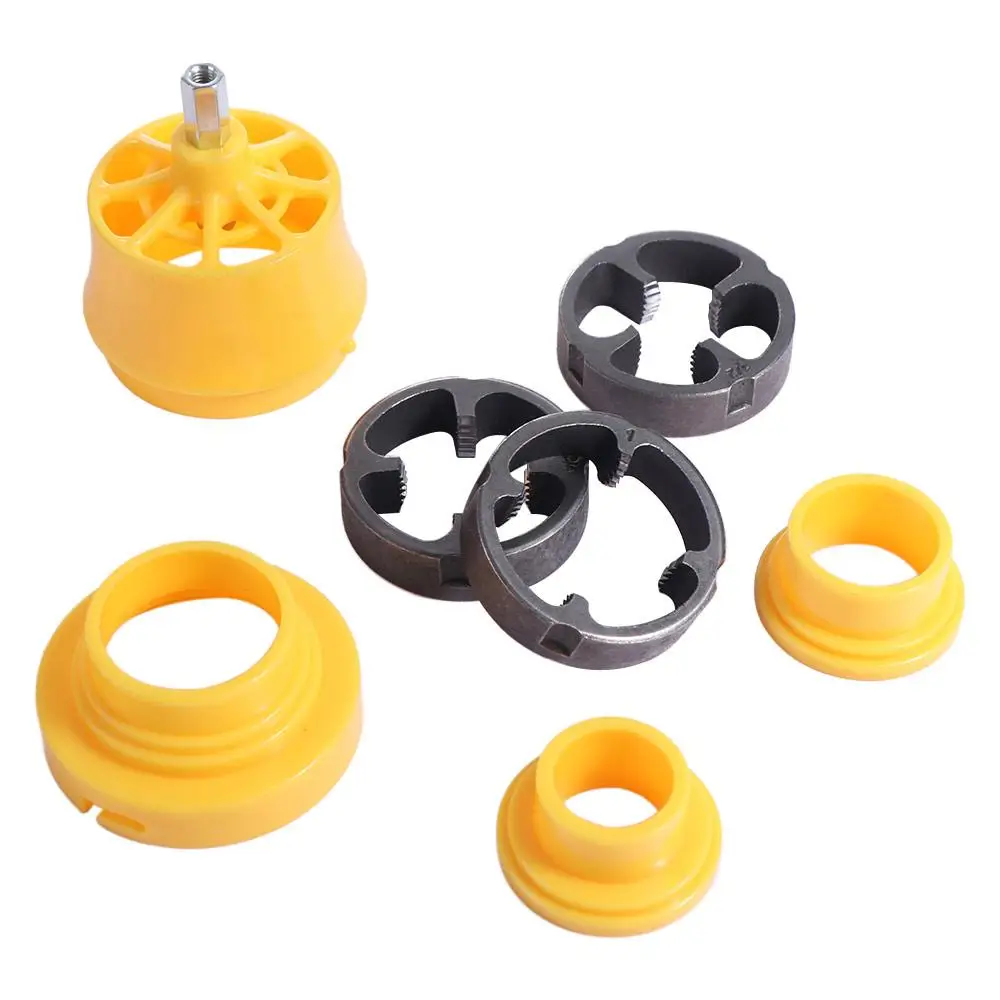 Electric Drill Modified NPT Thread Tap Die Plastic Plumbing Water Pipe Threading Device High Hardness Wear-resisting
Electric Drill Modified NPT Thread Tap Die Plastic Plumbing Water Pipe Threading Device High Hardness Wear-resisting