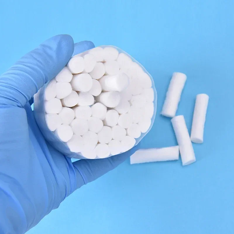 100PCs Dental Hemostatic Cotton Medical Surgical Dentistry Tampons High Absorbent Nonfat Cottons Roll Moisture Proof Oral Tools
100PCs Dental Hemostatic Cotton Medical Surgical Dentistry Tampons High Absorbent Nonfat Cottons Roll Moisture Proof Oral Tools