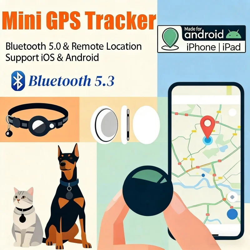 Новый мини-GPS-трекер: умный Bluetooth-локатор с приложением FindMy, AirTag, для поиска детей, сумок, отслеживания домашних животных, ошейник с трекером, 2026
Новый мини-GPS-трекер: умный Bluetooth-локатор с приложением FindMy, AirTag, для поиска детей, сумок, отслеживания домашних животных, ошейник с трекером, 2026