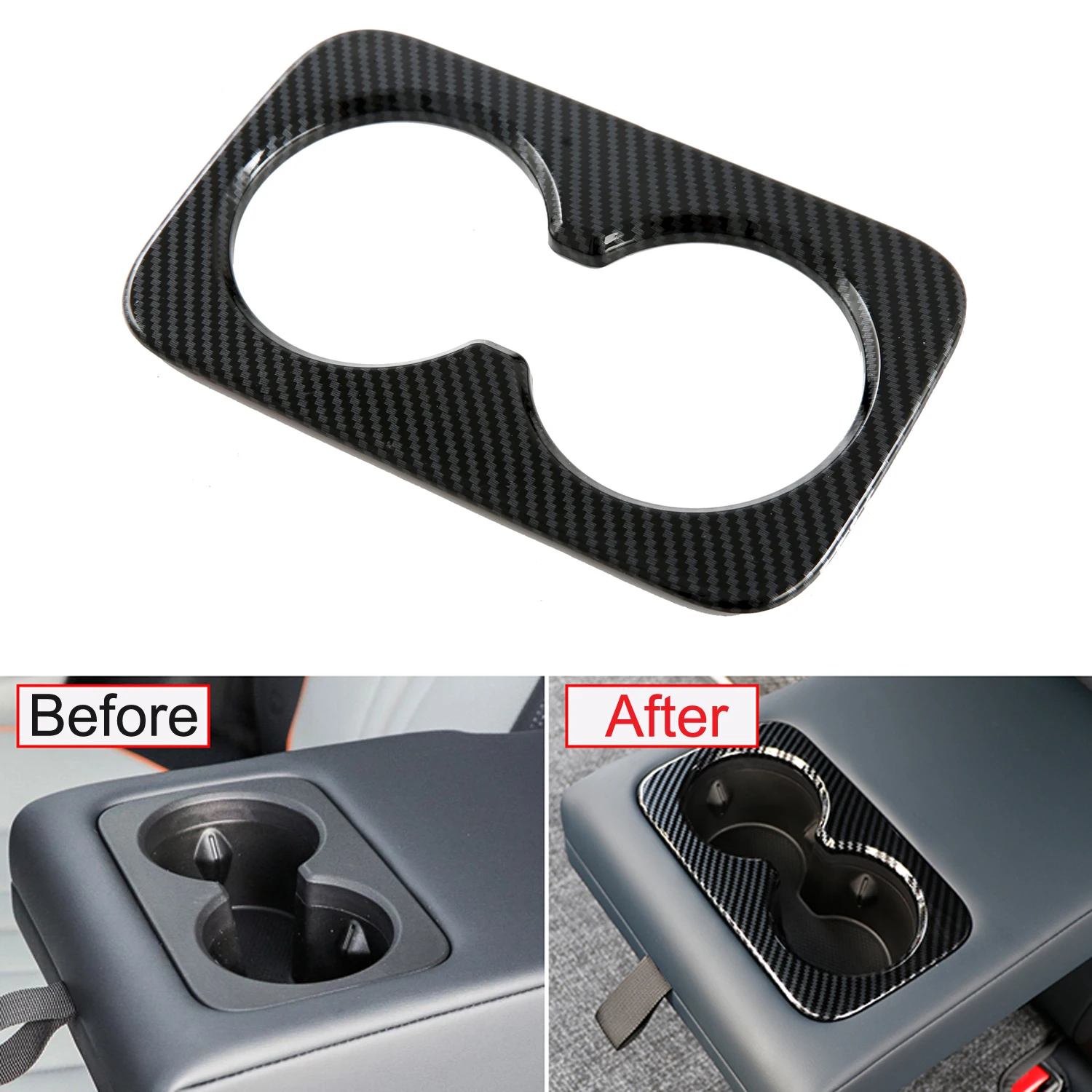 For BYD Song Plus DM-i EV / Sealion 6 / Seal U 2021-2025 Car Rear Row Water Cup Holder Cover Frame Trim Interior Accessories
For BYD Song Plus DM-i EV / Sealion 6 / Seal U 2021-2025 Car Rear Row Water Cup Holder Cover Frame Trim Interior Accessories