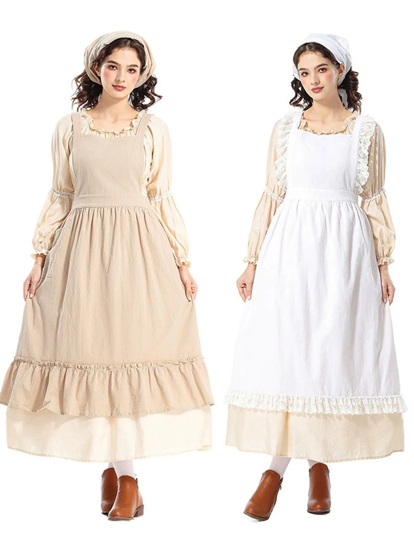 Halloween Adult Maid Costume Countryside Style Medieval Masquerade Performance Clothes Ladies Outfit Tang Suit National Costume
Halloween Adult Maid Costume Countryside Style Medieval Masquerade Performance Clothes Ladies Outfit Tang Suit National Costume