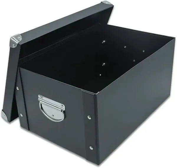 GUOZI Collapsible Storage Box, Decorative Memory Box with Lid & Metal Reinforced Corners, Cardboard
GUOZI Collapsible Storage Box, Decorative Memory Box with Lid & Metal Reinforced Corners, Cardboard