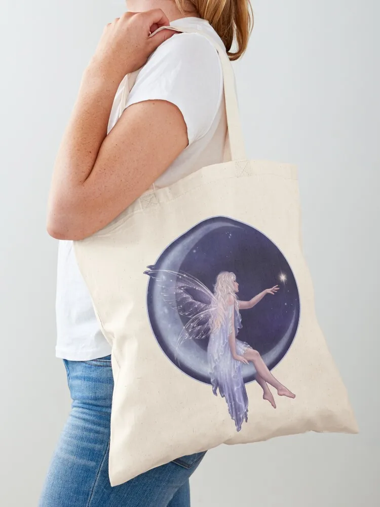 Birth of a Star Moon Fairy Tote Bag tote canvas Women's Women's beach bags large
Birth of a Star Moon Fairy Tote Bag tote canvas Women's Women's beach bags large