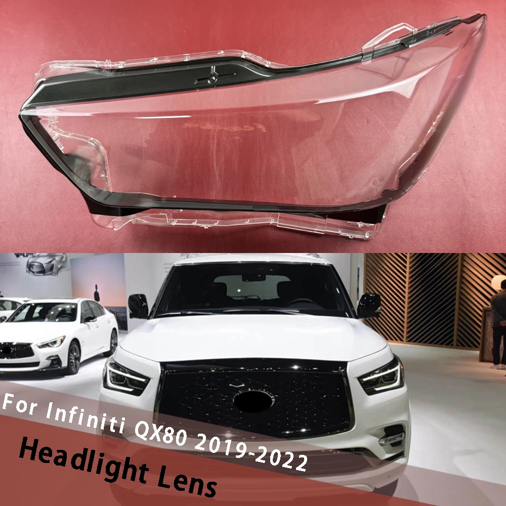 For Infiniti QX80 2019 2020 2021 2022 Car Headlamp Housing Lamp Transparent Lampshade Lampcover Headlight Shell Lens Cover
For Infiniti QX80 2019 2020 2021 2022 Car Headlamp Housing Lamp Transparent Lampshade Lampcover Headlight Shell Lens Cover