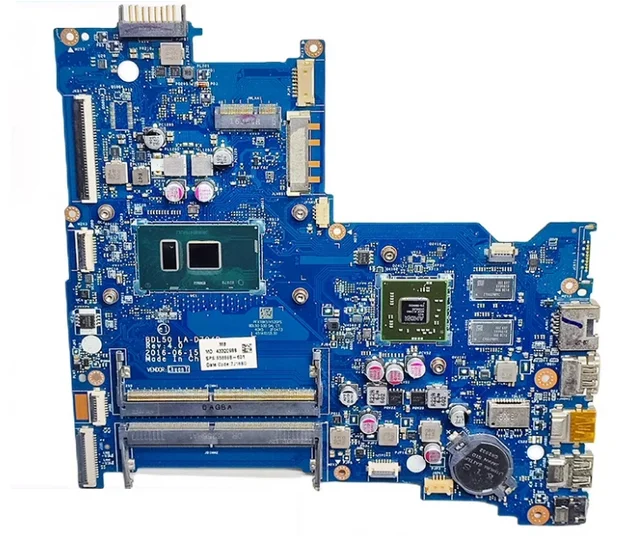 DBL50 LA-D704p Laptop Motherboard for HP 15-AY with CPU Processor i5 6200U intergrated DIS Notebook Mainboard
DBL50 LA-D704p Laptop Motherboard for HP 15-AY with CPU Processor i5 6200U intergrated DIS Notebook Mainboard