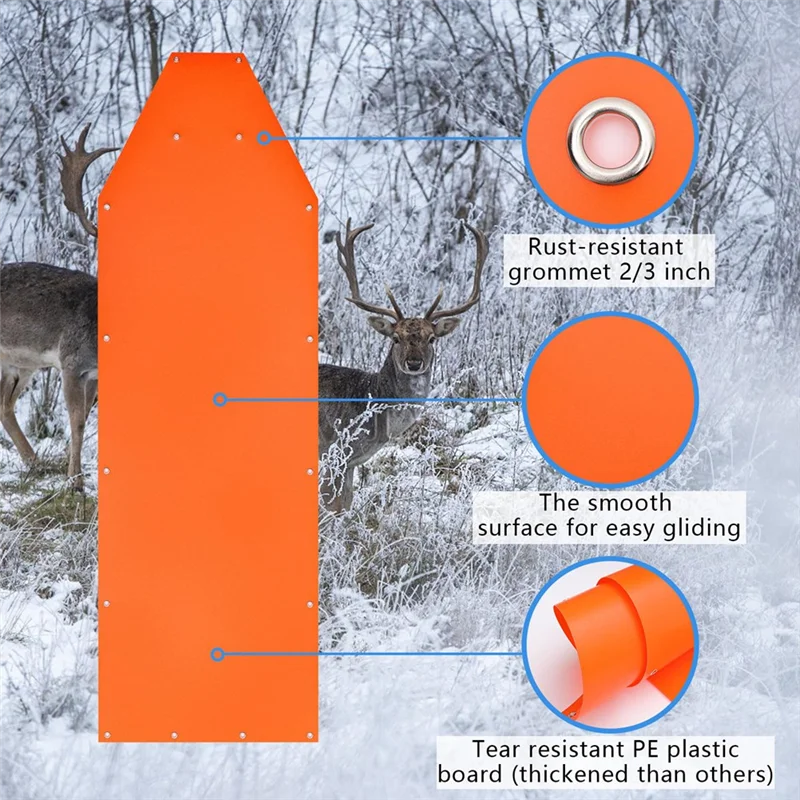 A29Z-Deer Drag Sled Game Glide - Deer Cart Game Hauler Thickened Tear-Resistant Hunting Accessories And Gear For Hauling
A29Z-Deer Drag Sled Game Glide - Deer Cart Game Hauler Thickened Tear-Resistant Hunting Accessories And Gear For Hauling