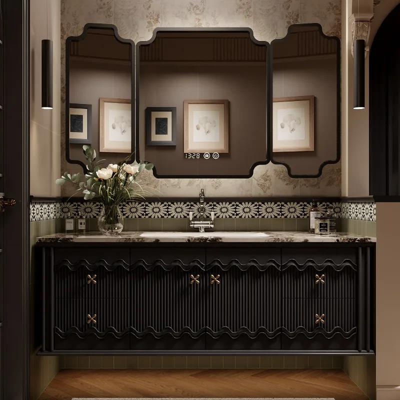 Toilet Makeup Bathroom Cabinet Luxury Sink China Display Modern Bathroom Cabinet Dressers Storage Gabinete Trendy Furniture
Toilet Makeup Bathroom Cabinet Luxury Sink China Display Modern Bathroom Cabinet Dressers Storage Gabinete Trendy Furniture