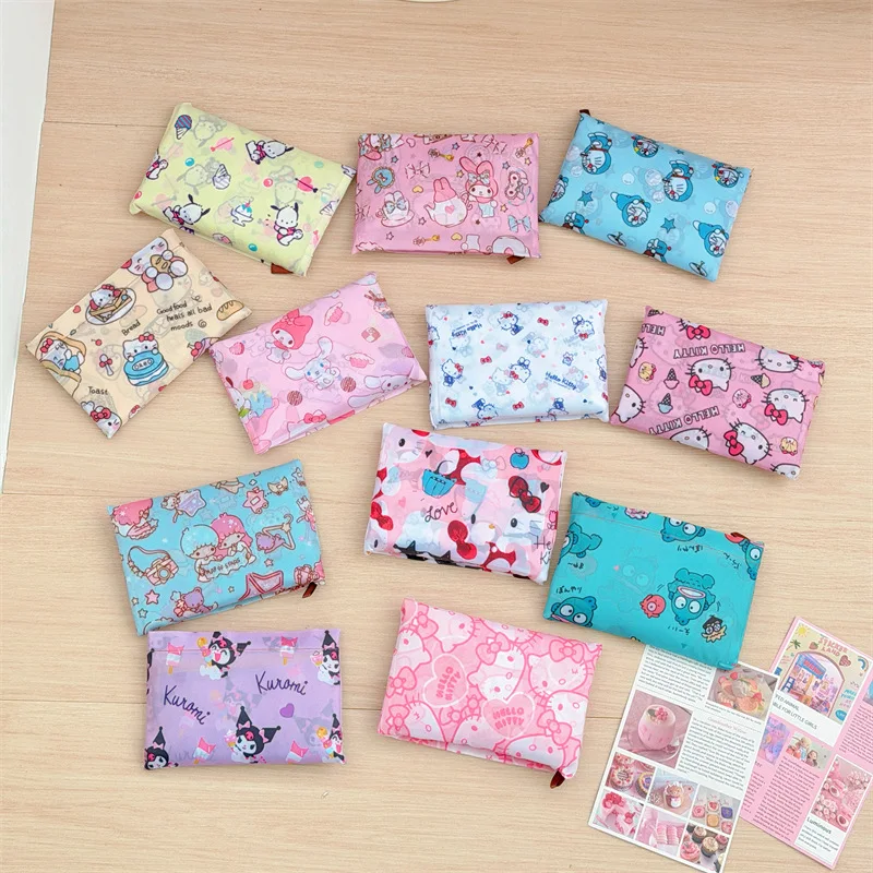 Cute Sanrio Hello Kitty Girly Heart Large Capacity Bag Kuromi Supermarket Shopping Case Lightweight Cloth Shoulder Bag Organizer
Cute Sanrio Hello Kitty Girly Heart Large Capacity Bag Kuromi Supermarket Shopping Case Lightweight Cloth Shoulder Bag Organizer