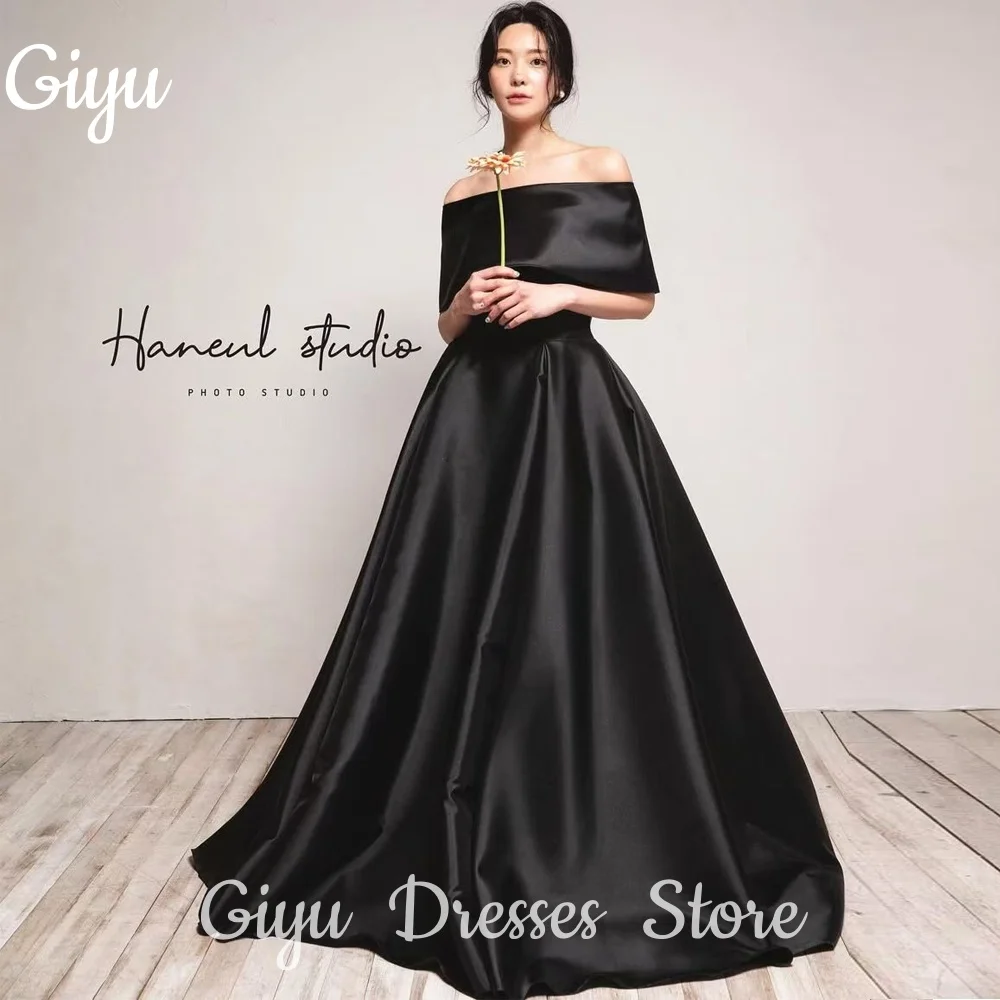 Giyu Off Shoulder Elegant Satin With Bolero Korea Wedding Dresses Photoshoot Floor Length Corset Back Bridal Gowns Customised
Giyu Off Shoulder Elegant Satin With Bolero Korea Wedding Dresses Photoshoot Floor Length Corset Back Bridal Gowns Customised