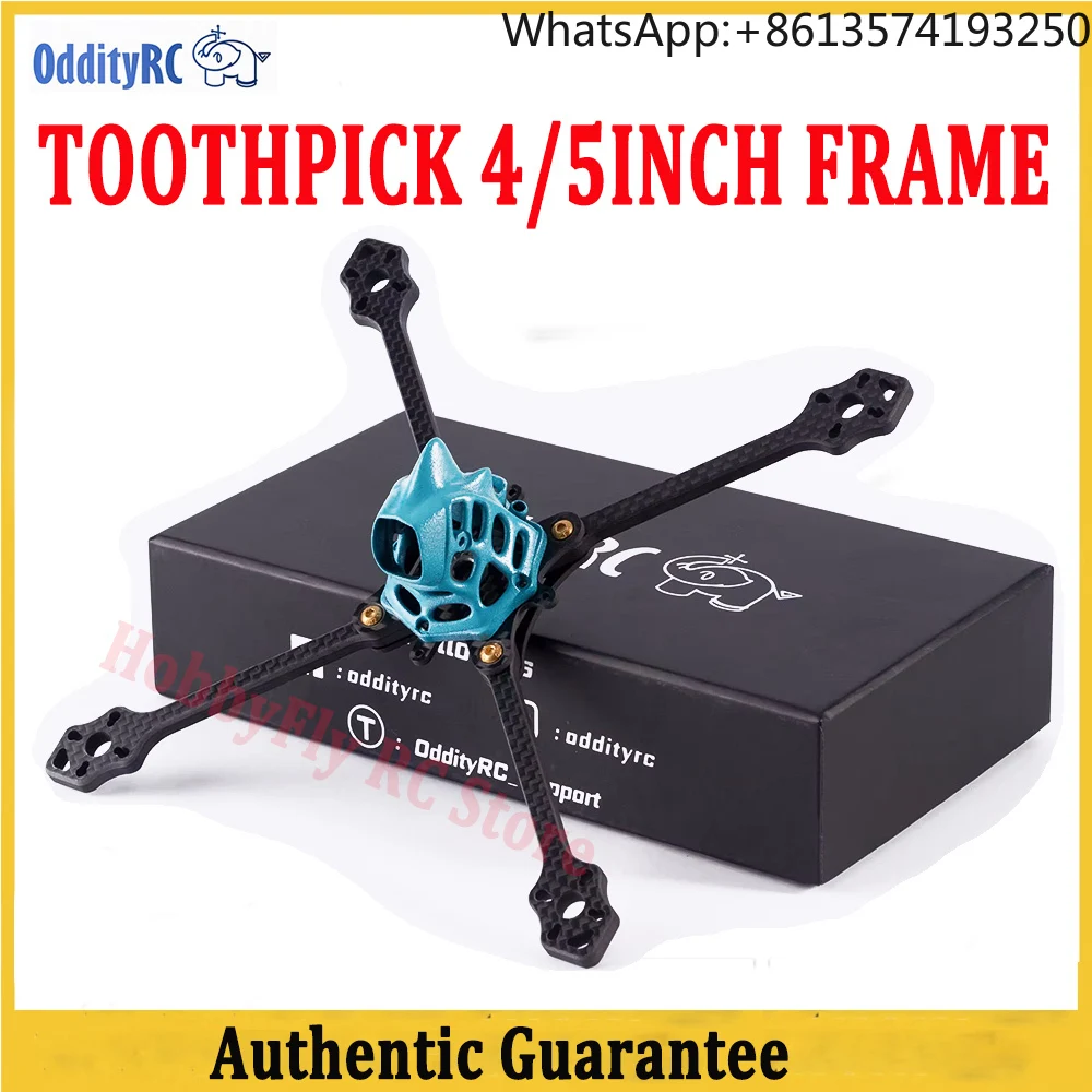 OddityRC Ultra-light 5" 5 inch and 4" 4 inch Toothpick Frame Compatible 1507-2204 Motor for FPV Drone
OddityRC Ultra-light 5" 5 inch and 4" 4 inch Toothpick Frame Compatible 1507-2204 Motor for FPV Drone