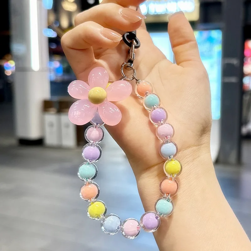 1-2 Pcs Phone Anti-lost LanyardKey Short Wrist Pendant Colorful RoundBead Pendant Women's Hand-held Chain Mobile Phone Lanyard
1-2 Pcs Phone Anti-lost LanyardKey Short Wrist Pendant Colorful RoundBead Pendant Women's Hand-held Chain Mobile Phone Lanyard