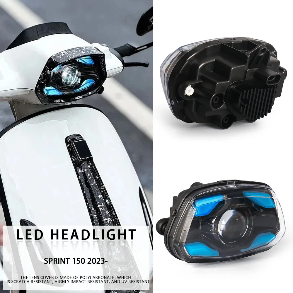 For Vespa Sprint 150 Motorcycle Accessories LED Headlight Front Light Daytime Running Light Led Sprint150 SPRINT 2023 2024 2025
For Vespa Sprint 150 Motorcycle Accessories LED Headlight Front Light Daytime Running Light Led Sprint150 SPRINT 2023 2024 2025